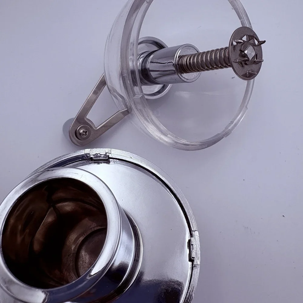 STOHA Designs Nutmeg Grinder Germany Vintage Stainless Steel/Acrylic